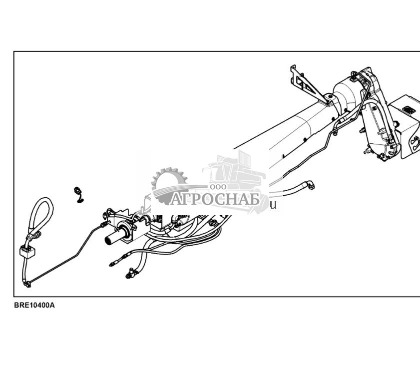 Комплект для самостоятельной установки, комплект для самостоятельной установки, PTO, мост с двухступенчатым редуктором (804000 - ) - ST920438 499.jpg